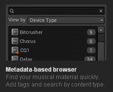 Metadata based browser