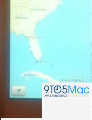 Ios 6 maps iphone redacted