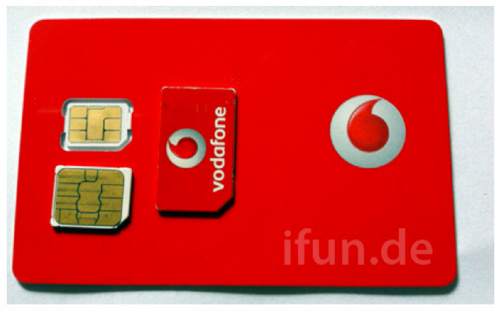 Vodafone nano sim