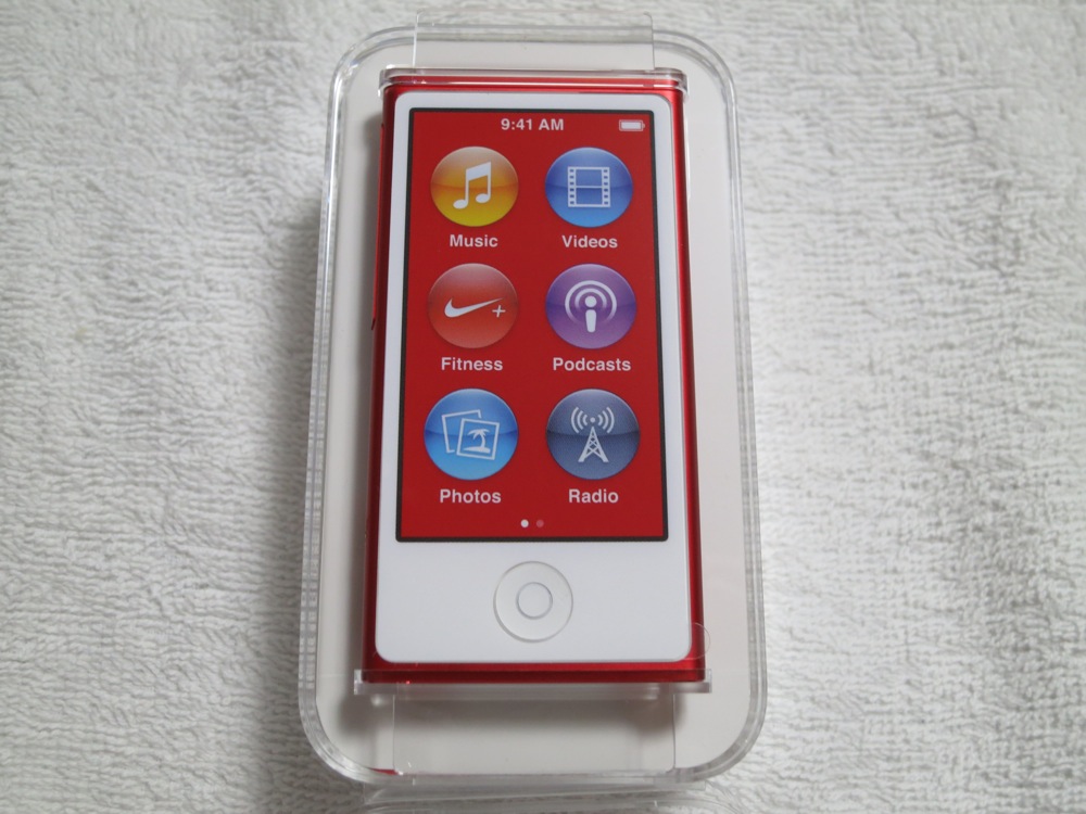 Apple - ○iPod nano 第7世代 本体 16GB レッド PRODUCT RED○の+