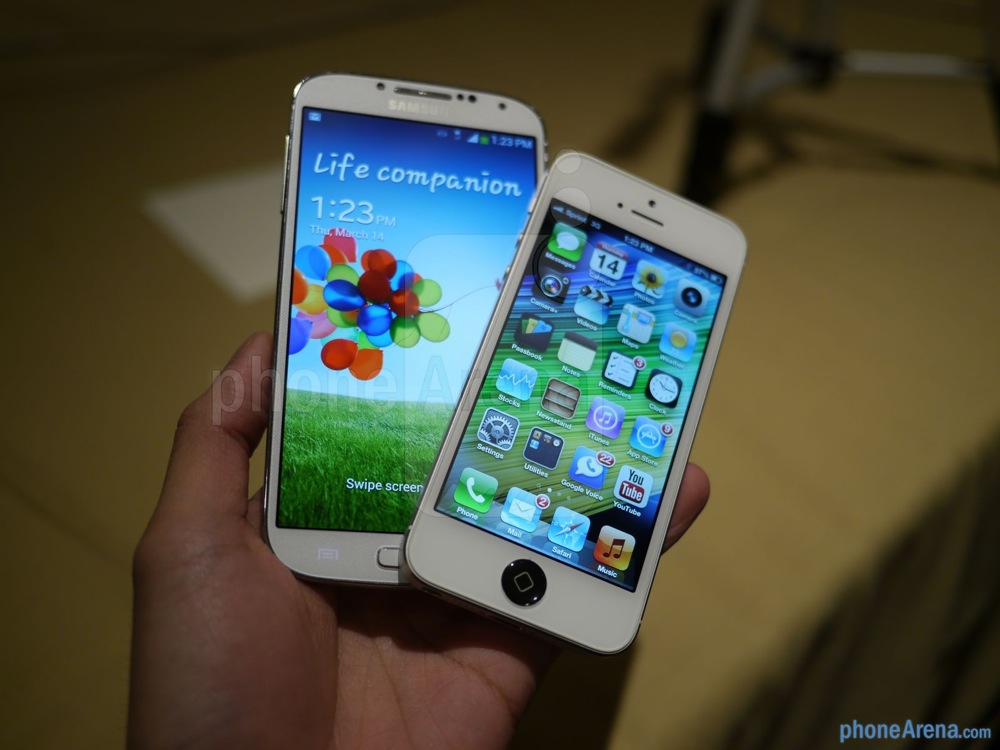 Samsung galaxy s 4 iphone 5 12