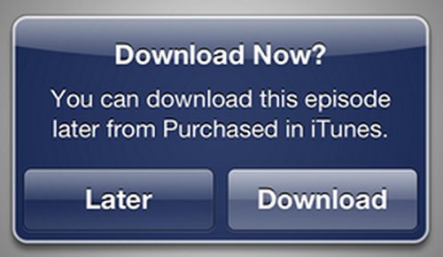 Download later itunes in the cloud movies
