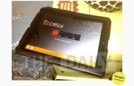 Microsoft、「Office for iPad」の写真は本物ではないと否定