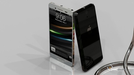 「iPhone 5」のコンセプトデザイン写真