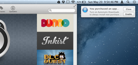 「OS X Mountain Lion」には、iOSのようにアプリの自動ダウンロード機能搭載!?