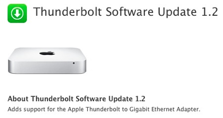 「Thunderbolt Software Update 1.2」を使用したあとに起動出来なくなる不具合