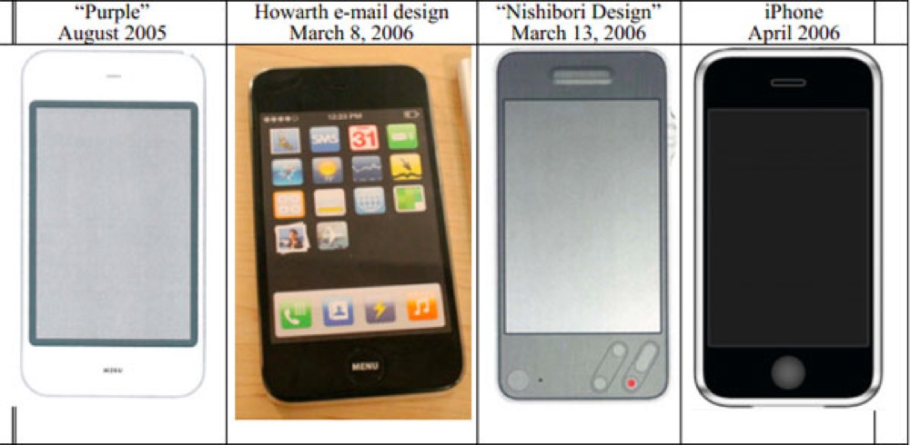 「iPhone」のソニー風のデザインよりさらに古いデザインが明らかに