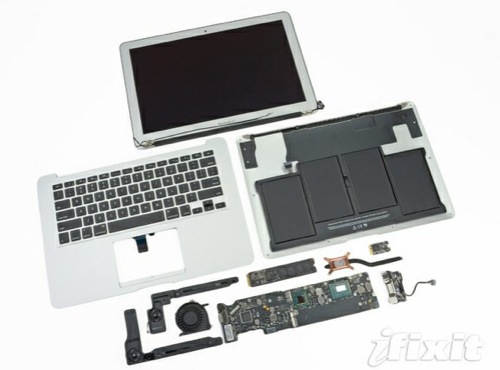 iFixit、「MacBook Air 13（Mid 2012）」のバラシレポートを公開