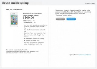 米Appleは、中古の「iPhone 4」を最大200ドルで引き取る!?