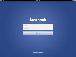 FacebookのiPadアプリは10月4日にリリース!?