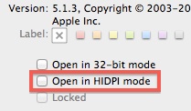 「OS X 10.7.3 Beta」にMac用Retinaディスプレイサポートの設定が見つかる!?