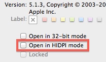 「OS X 10.7.3 Beta」にMac用Retinaディスプレイサポートの設定が見つかる!?