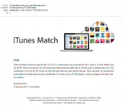 ヨーロッパなどで「iTunes Match」がスタートする!?