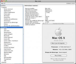 新しいMac MiniにSnow Leopardをインストールする方法