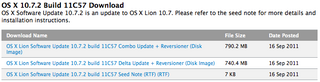 Apple、デベロッパー向けにMac OS X 10.7.2(11C57)をリリース