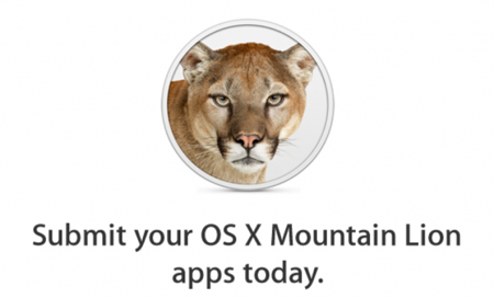 Apple、デベロッパーに対して「OS X Mountain Lion」向けアプリを提出するように求める