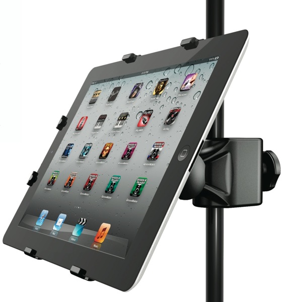 IK Multimedia、iPadやiPad miniをマイク・スタンドに設置できる「iKlip 2」などを発表