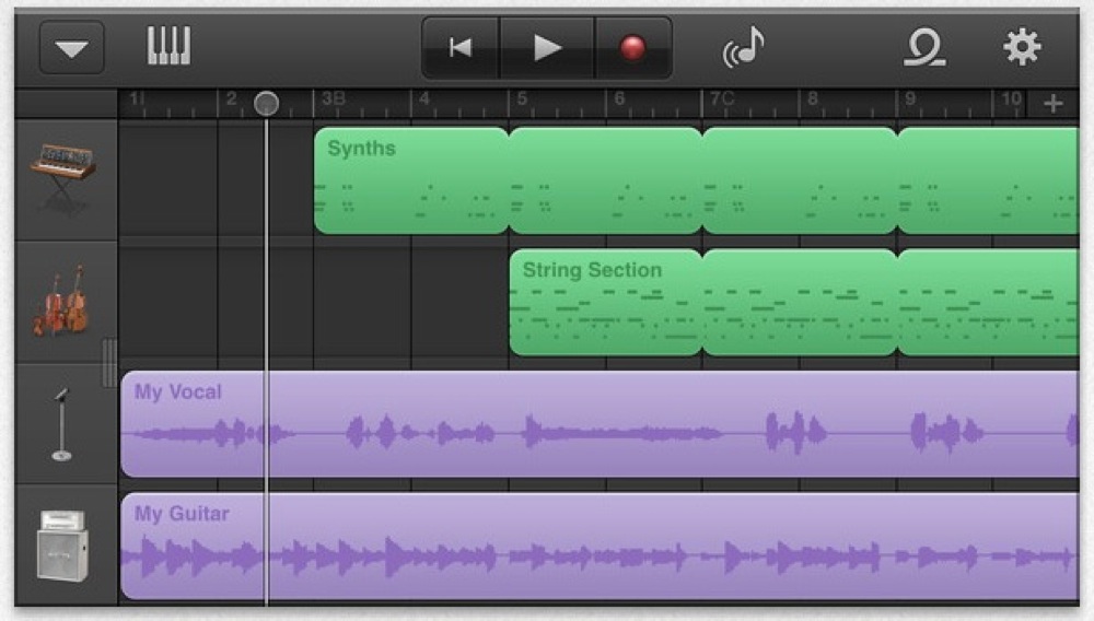 Apple、Audiobusに対応したiOSアプリ「GarageBand 1.4」リリース