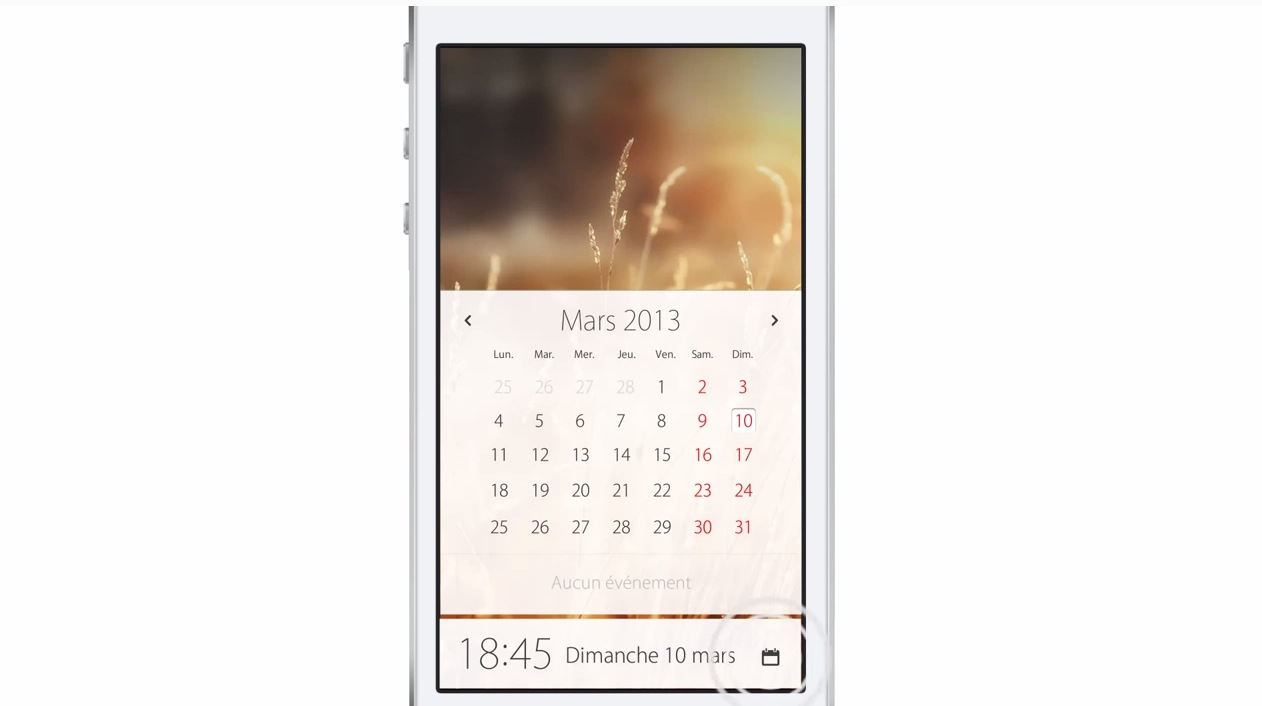 Appleのファンが作った「iOS 7」コンセプトムービー