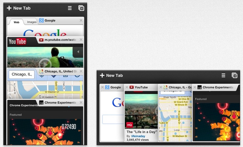Google、iPhoneとiPod touchで全画面表示に対応したiOSアプリ「Chrome 26.0.1410.50」リリース