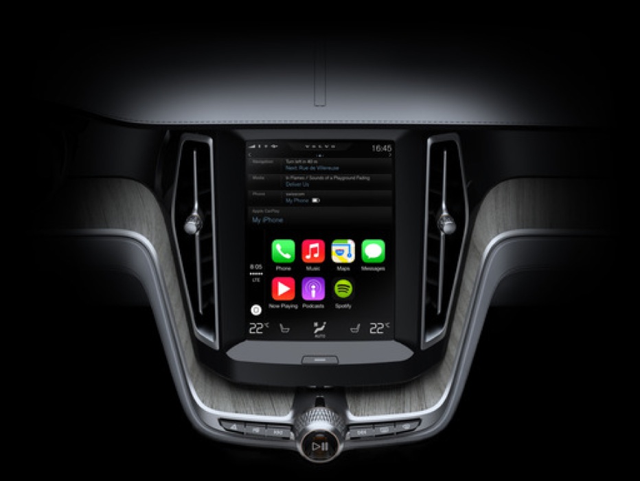 ボルボ、「CarPlay」のプロモーションムービーを公開、Wi-Fi接続は近い将来提供予定
