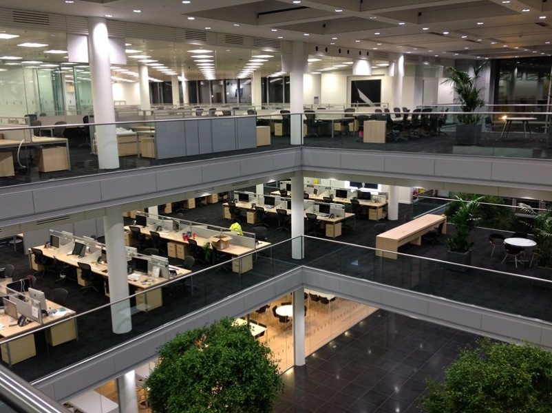 アイルランド・コークにあるAppleのヨーロッパ本社の新しいオフィスビルの写真