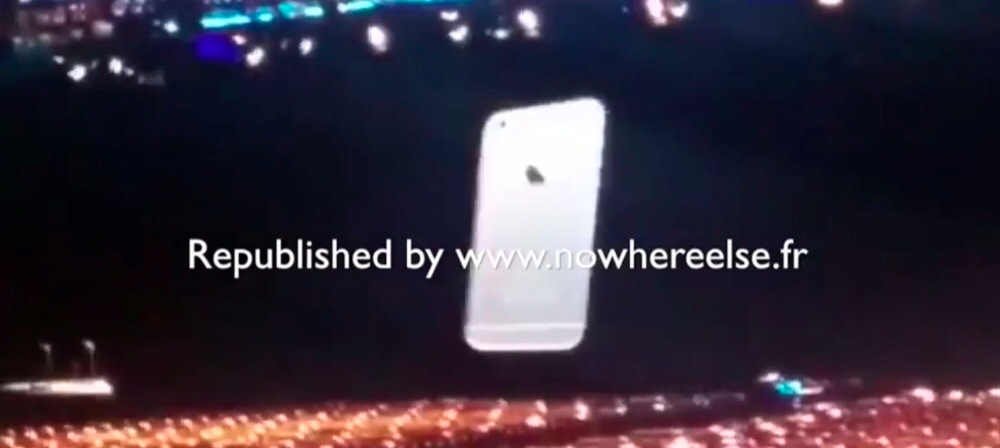 「WWDC 2014」の会場で「iPhone 6」を発表するスライドが撮影される？？