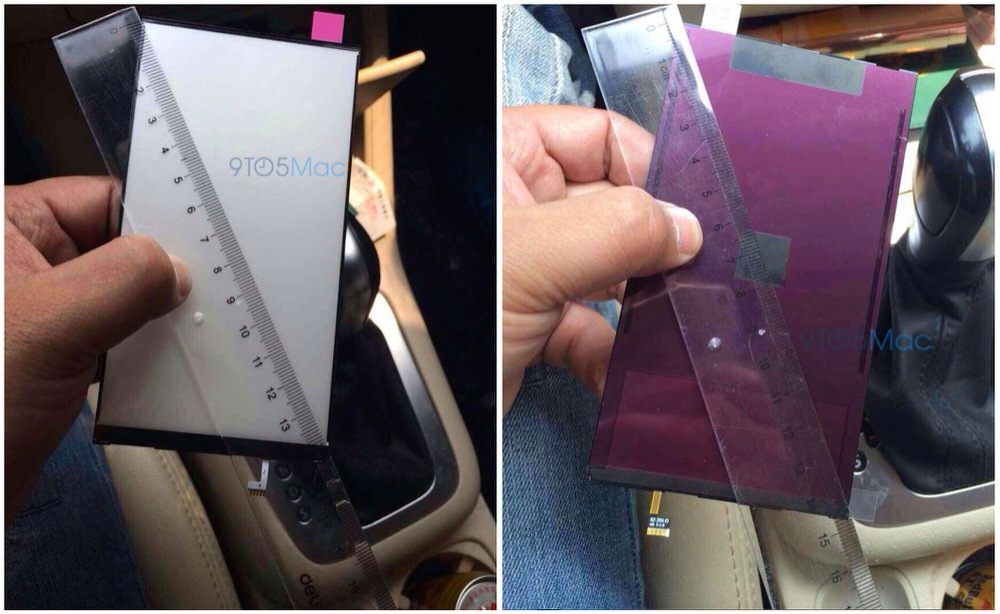 5.5インチ「iPhone 6」の液晶ディスプレイの部品の写真!?