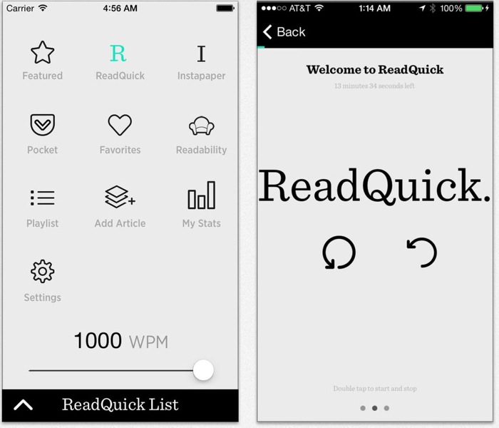 Apple、「今週のApp」として「ReadQuick」を無料で配信中