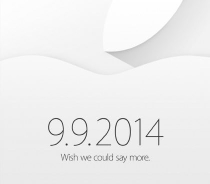 Apple、現地時間2014年9月9日にスペシャルイベントを行うと発表