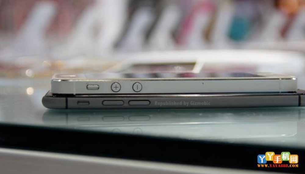 「iPhone 6」のスペースグレイモデルと「iPhone 5s」を比較した画像!?