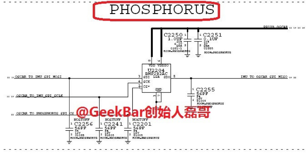 コードネーム「Phosphorus」チップは次世代M7コプロセッサではなく気圧センサー!?