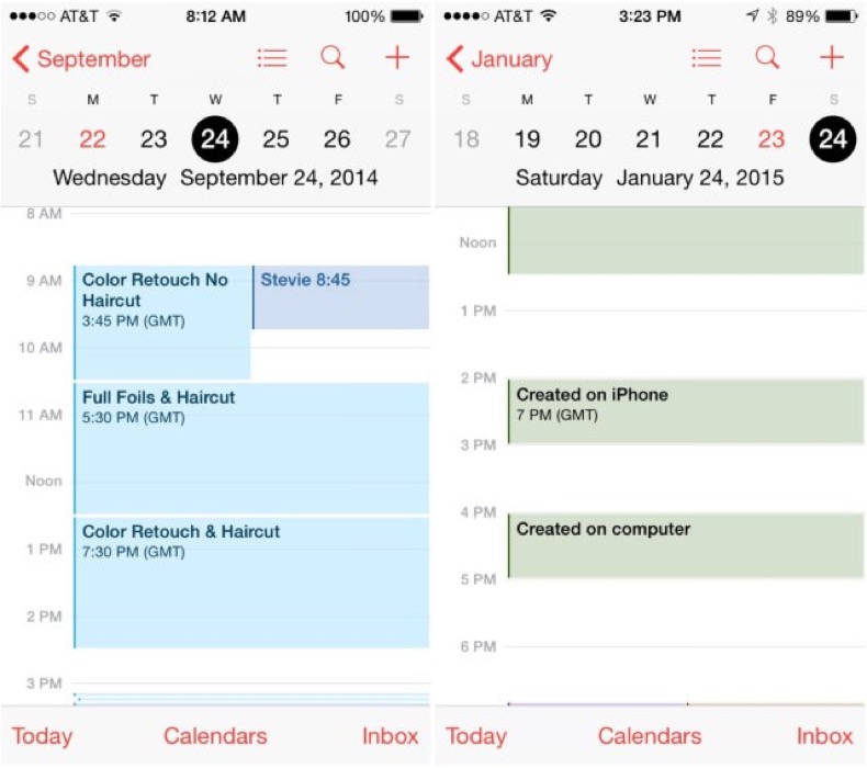 「iOS 8」のカレンダーアプリで入力した予定の時間がGMT（グリニッジ標準時）で登録されるバグが発生中
