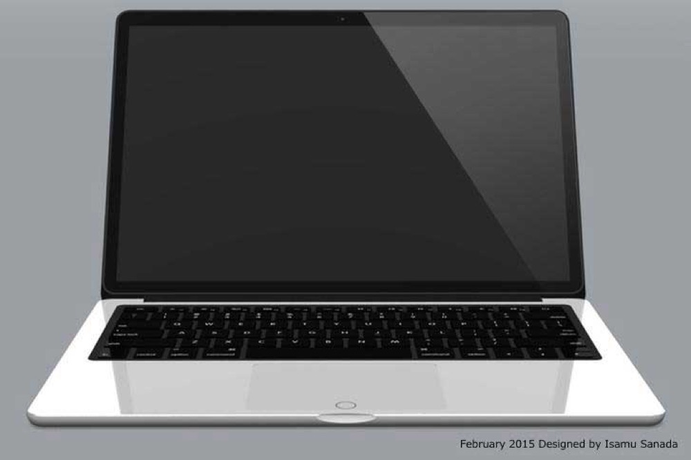 「Touch ID」を搭載した13インチ「MacBook Pro」のコンセプトデザイン | Linkman