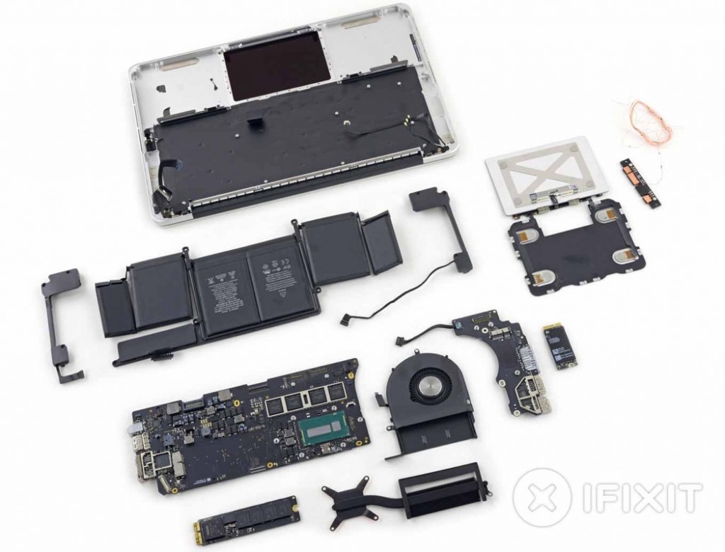 iFixit、「MacBook Pro (Retina, 13-inch, Early 2015)」のバラシレポートを公開