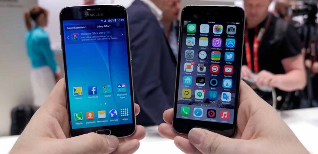 「iPhone 6」と「Galaxy S6」を比較したハンズオンムービー