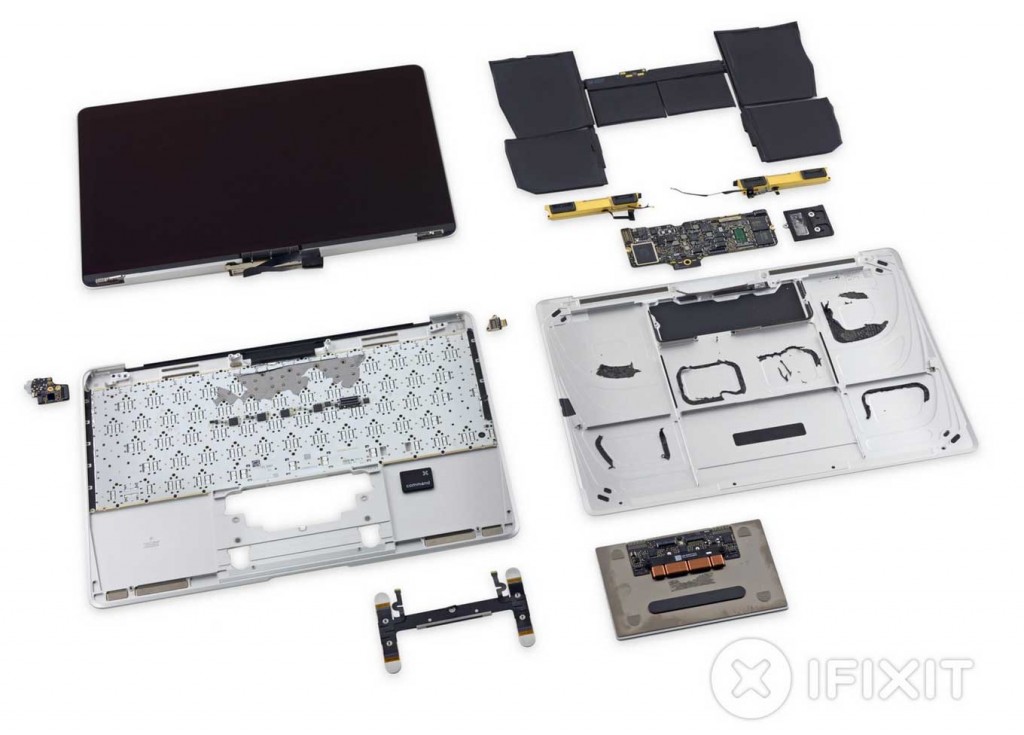 iFixit、「MacBook (Retina 12-inch, Early 2015)」のバラシレポートを公開