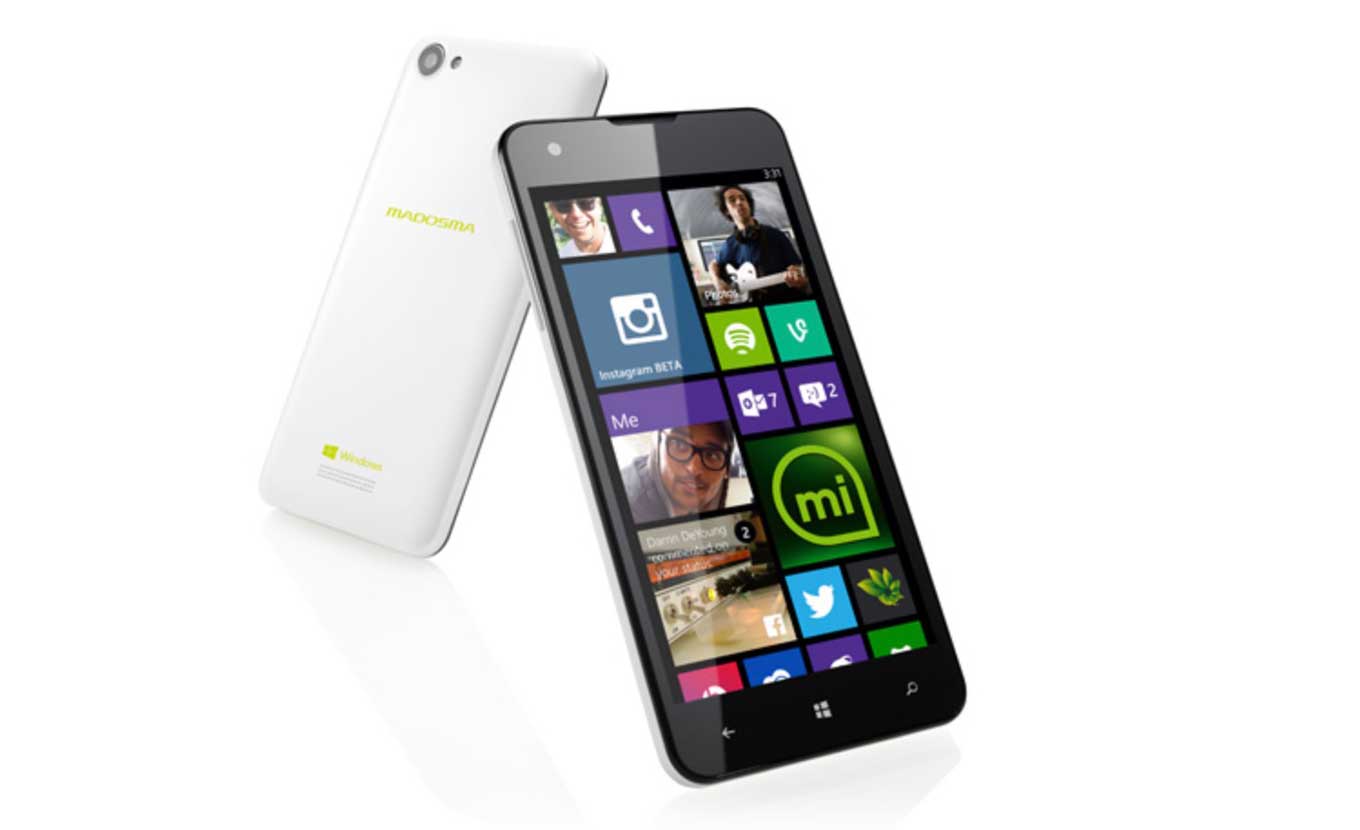 マウスコンピューター、Windows Phone 8.1 Updateを搭載したスマートフォン「MADOSMA Q501」の予約受付を開始