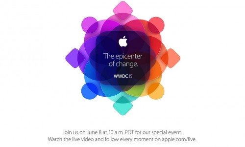 Apple、公式サイトで「WWDC 2015」の基調講演をライブストリーミングすることを案内