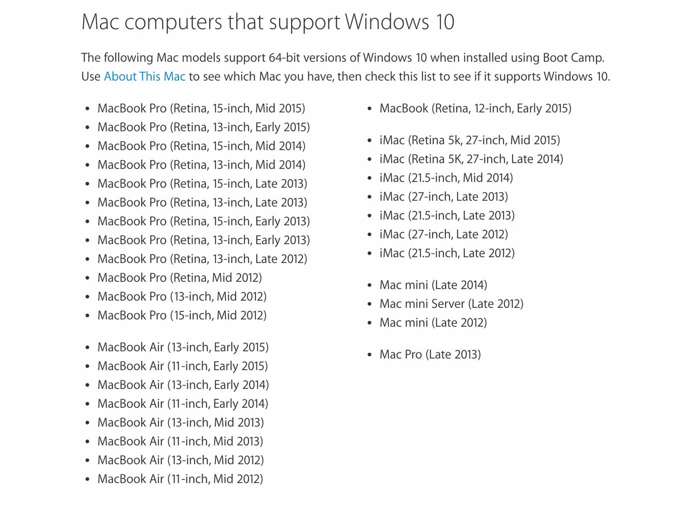 Windows10bootcamp