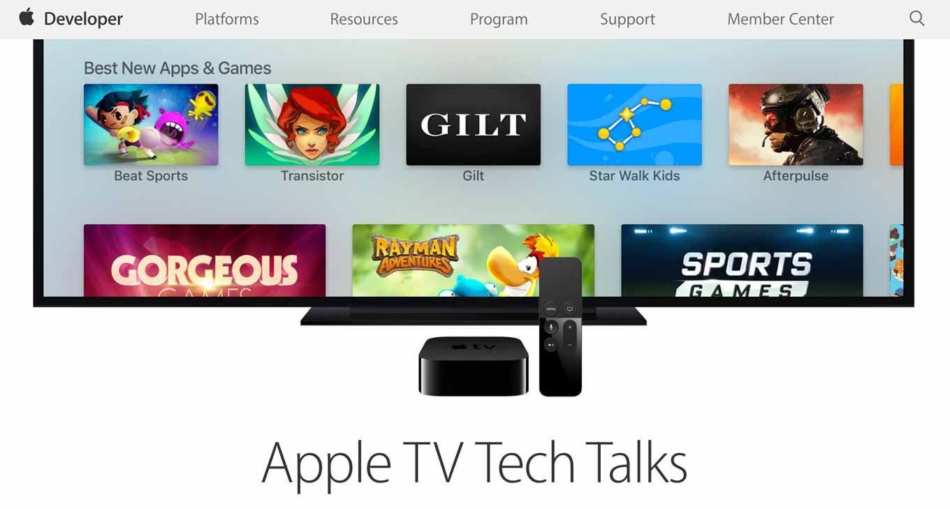 Apple、デベロッパーを対象に「Apple TV Tech Talks」を東京を含む世界10都市で開催へ