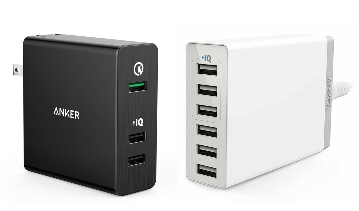 Anker、USB急速充電器「Anker PowerPort+ 3」「Anker PowerPort 6 Lite」の販売を開始