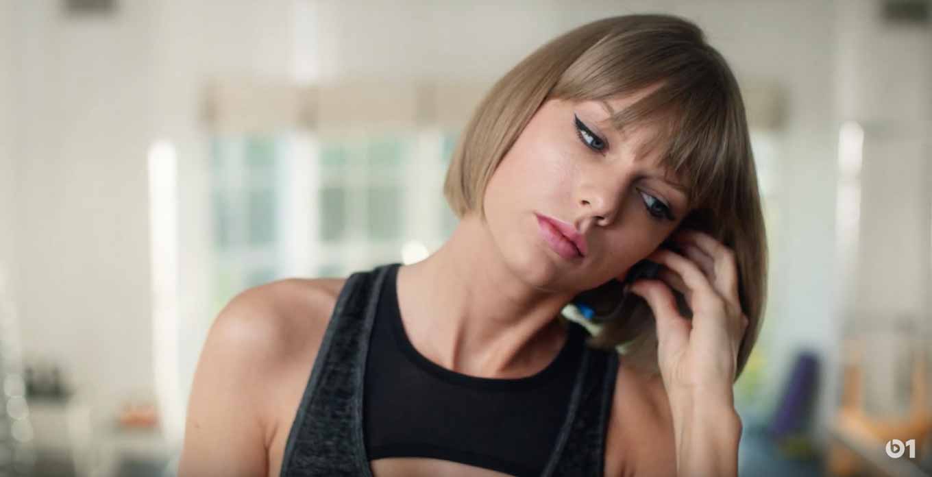 Apple、テイラー・スウィフトが出演するApple Musicのプロモーション動画「Taylor vs. Treadmill」を公開