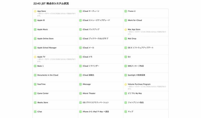 【復旧】App StoreやMac App Storeなどで一部のユーザーが利用できない障害が発生中(8/31)