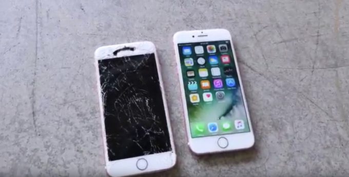 「iPhone 7」対「iPhone 6s」落下テスト対決などいくつかの耐久テスト動画