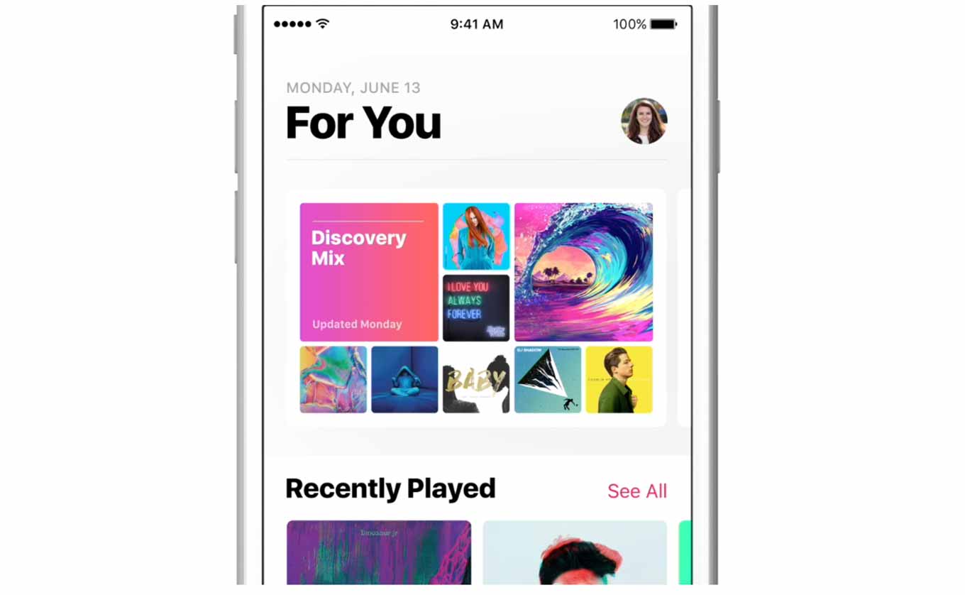 Apple Music ミュージックアプリで リピート や シャッフル をする方法