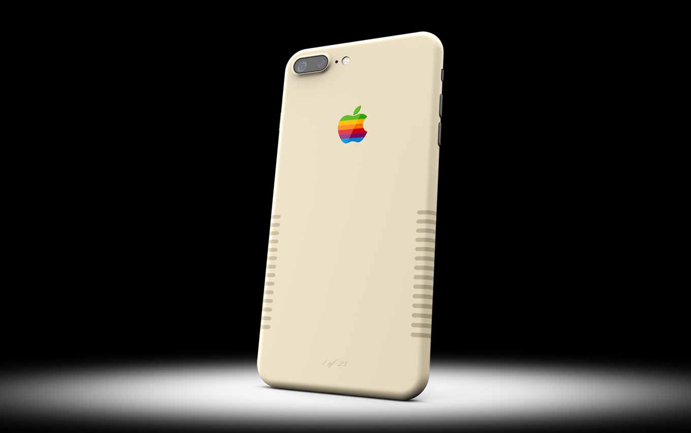 ColorWare、ビンテージMacintoshデザインにカスタマイズした「iPhone 7 Plus Retro Edition」を販売開始