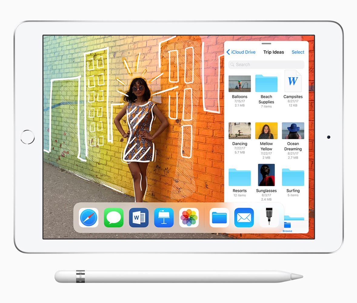 au、Apple Pencilに対応した「iPad(第6世代)」を4月4日に発売