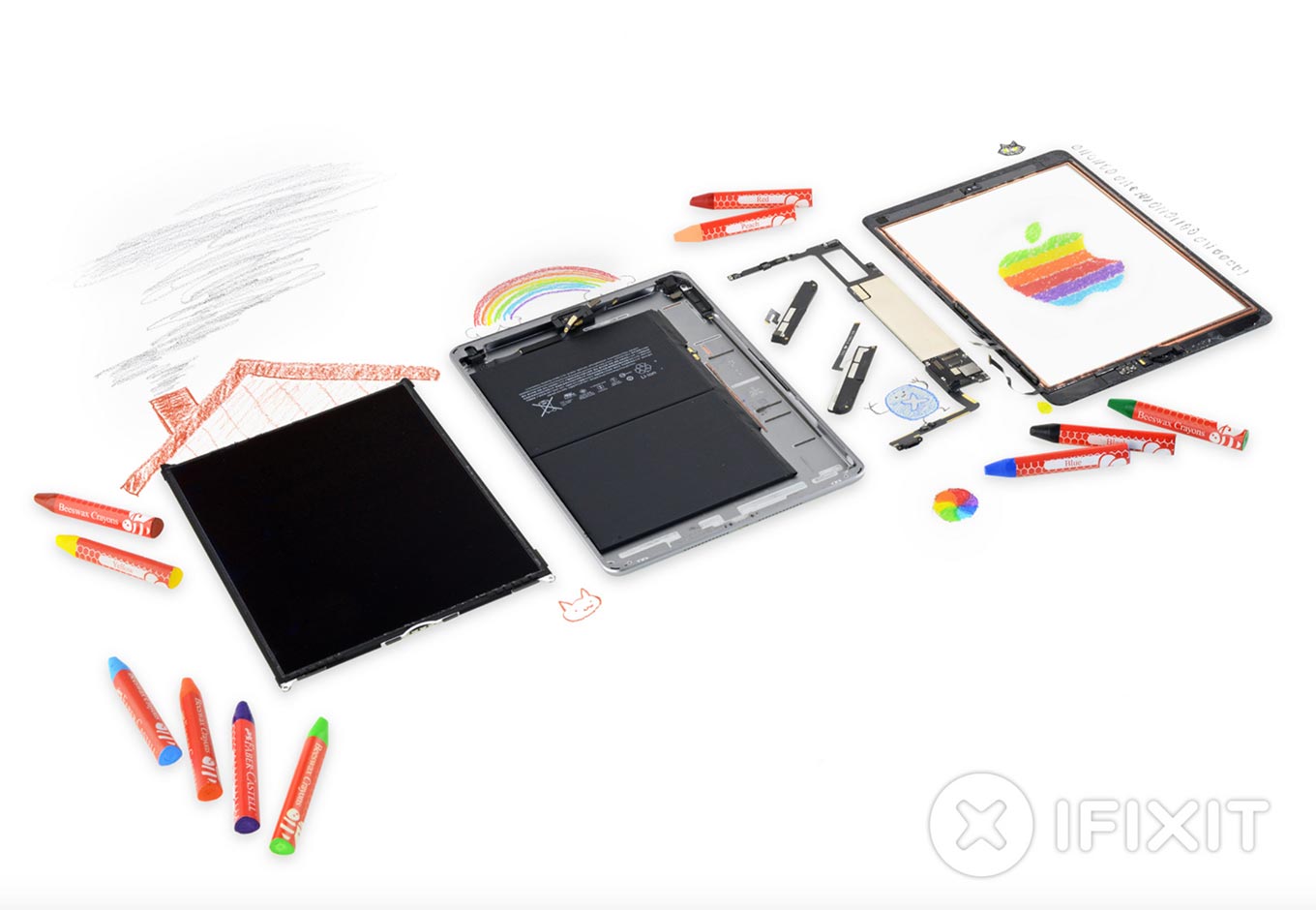 iFixit、「iPad(第6世代)」のバラシレポートを公開