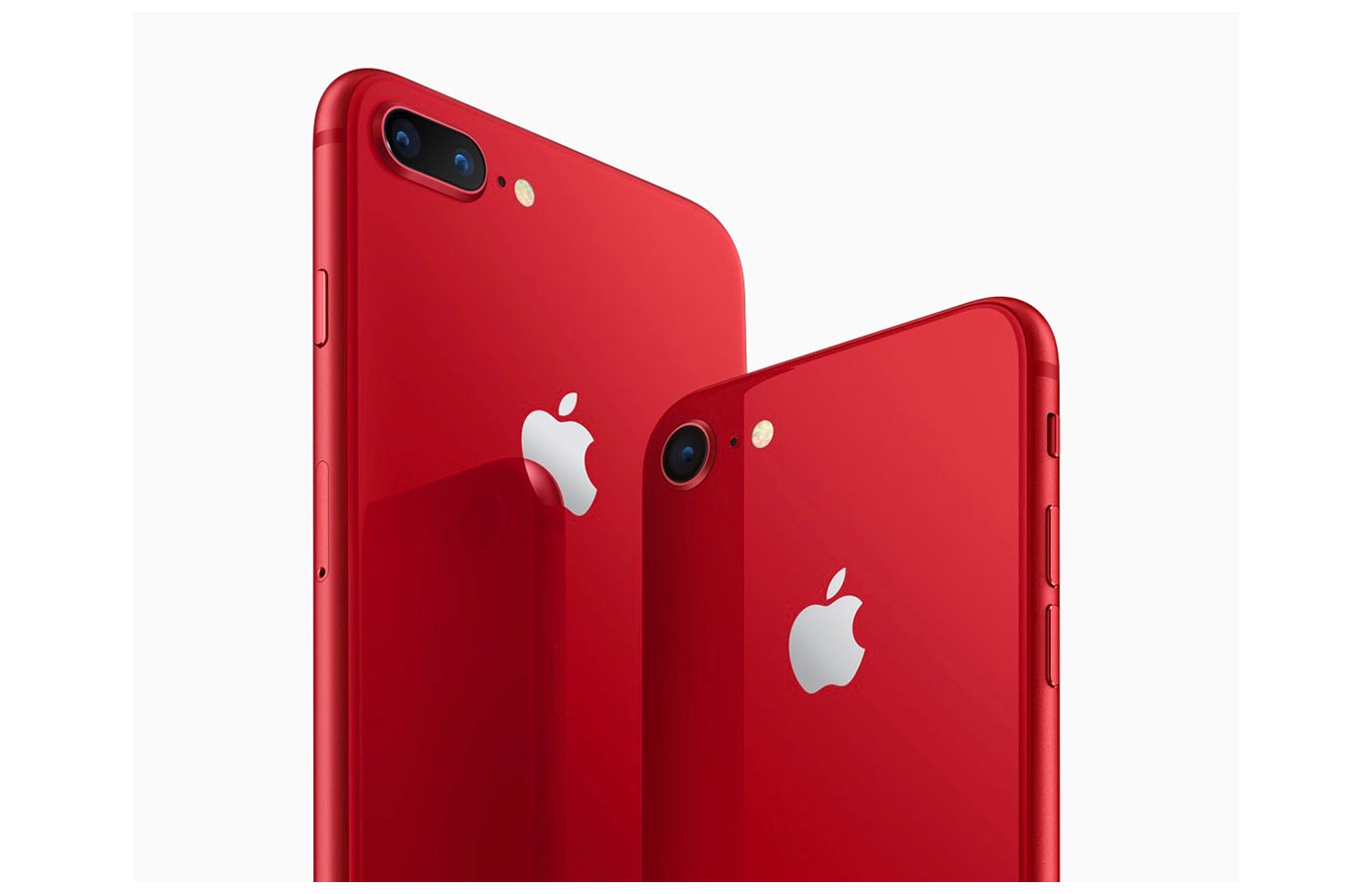 NTTドコモ、「iPhone 8 / iPhone 8 Plus (PRODUCT)RED Special Edition」を4月14日から販売開始、予約は4月11日9時から